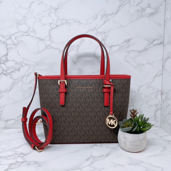 Michael Kors JST xs Convertible Satchel and Cardholder - Picture 2 of 15